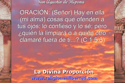 Las Confesiones 1,5,6. San Agustín