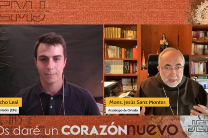 Sanz Montes y la JEMJ.