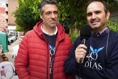 El coordinador de 40 Días por la Vida en Valladolid, Luis Beña.