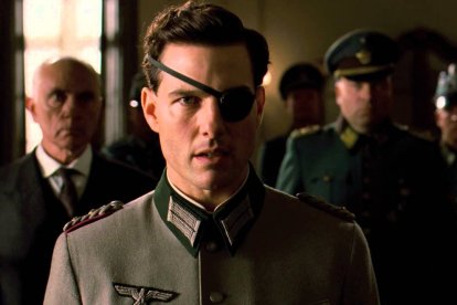 Tom Cruise interpreta al coronel Claus von Stauffenberg (1907-1944) en 'Valkiria' (2008) de Bryan Singer.
