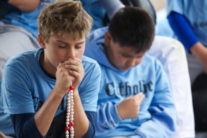 Jóvenes católicos en EEUU.