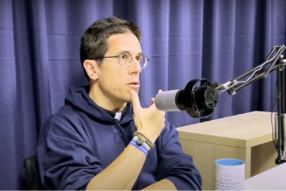Jesús Zurita, sacerdote en la capellanía de la Universidad San Pablo CEU, habla de la fe de los jóvenes