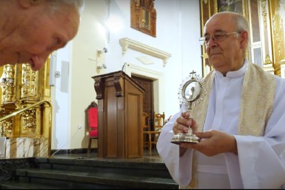 Veneración de las reliquias de San Miguel de los Santos en Valladolid, en el cuarto centenario de su muerte