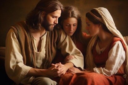 Visita a Martha y María