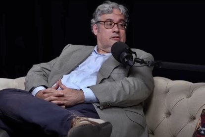 Juan Manuel de Prada, durante una reciente entrevista.