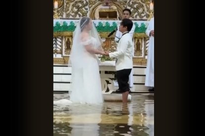 Boda en el agua
