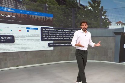 En TV3, al tratar el tema del Colegio del Carmelo de Tarrasa, buscaron artículos personales de un profesor en medios de comunicación, uno se titulaba Somos Carcas