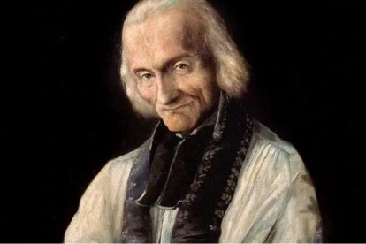 San Juan María Vianney, retrato clásico del santo párroco rural