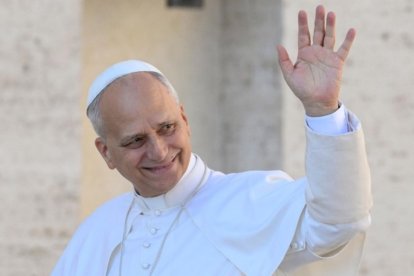 León XIV, durante la audiencia jubilar de este sábado 6 de septiembre.