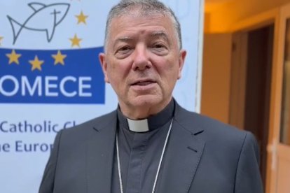 Juan Antonio Martínez Camino, obispo auxiliar de Madrid, es delegado de la conferencia episcopal española en la Comece, comisión de los episcopados europeos.