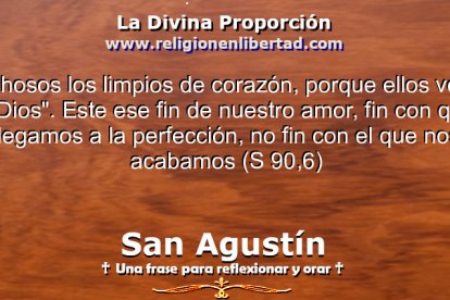 San Agustín. Sermón 90, 6