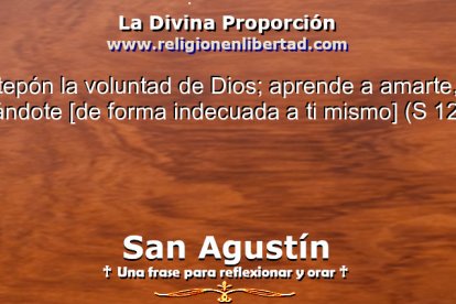 San Agustín. Sermón 121, 1