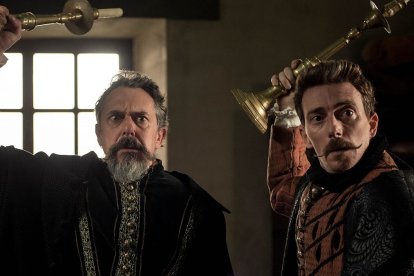 Cervantes y Lope de Vega se pelean en un capítulo de El Ministerio del Tiempo... y en la vida real