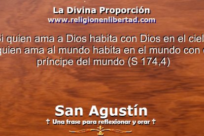 San Agustín. Sermón 174, 4