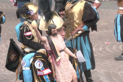 Un civil celebrando la victoria cristiana de Lepanto sobre los turcos, en las icónicas "Morismas de Guadalupe" que se celebran cada año en Zacatecas (México) y que Gullo menciona en su último libro, "Lepanto".