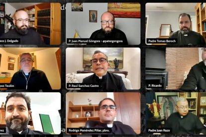 Los sacerdotes de La Sacristía de la Vendée, la tertulia de actualidad eclesial más seguida en redes.
