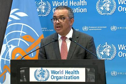 El biólogo y político etíope Tedros Adhanom es desde 2017 director general de la OMS.