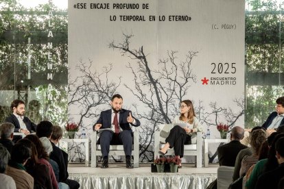 Mesa redonda "Navlany: Levantad la mirada", EncuentroMadrid 2025 (Foto: EncuentroMadrid)