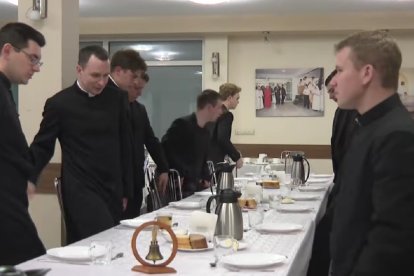 Seminaristas grecocatólicos en Ucrania, en un reportaje del programa de Pueblo de Dios de RTVE