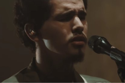 Alessandro Vilas Boas, en 2019, cuando divulgó en YouTube la canción Yeshúa en portugués