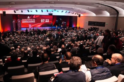 Inicio del encuentro Convivium de sacerdotes de Madrid, se espera que 1.100 sacerdotes pasen por él