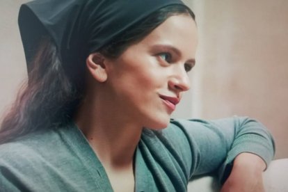 Rosalía, en un momento de su conversación con Ana Milán.