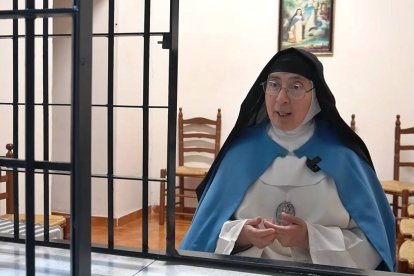 La Madre Inés es la abadesa de las Concepcionistas Franciscanas de Alcalá de Henares.