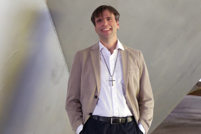 El profesor Álex Escolà‑Gascón, matemático, psicólogo e investigador en la Universidad Pontificia Comillas.