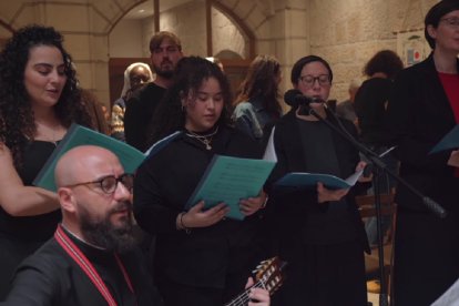 Coro de católicos de lengua hebrea al cumplirse los 70 años del Vicariato de Santiago en Tierra Santa