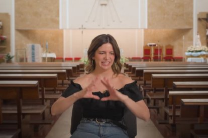 Ana Iris Simón habla de cómo crece la libertad de los católicos, también los famosos, para hablar de su fe con naturalidad
