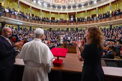 El Papa León XIV en el Congreso