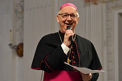 Marian Eleganti, obispo auxiliar emérito de Coria (Suiza).