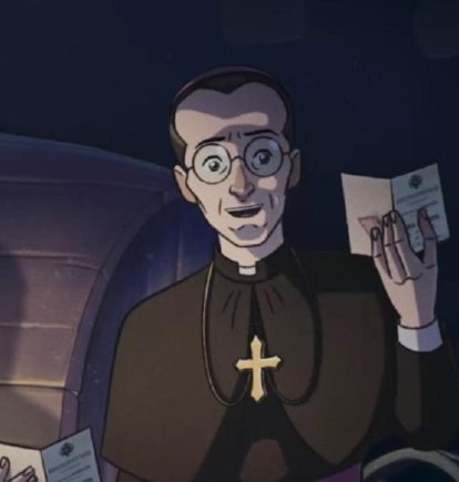 El venerable cardenal Dalla Costa explica su red clandestina al campeón ciclista (y terciario carmelita) Gino Bartali