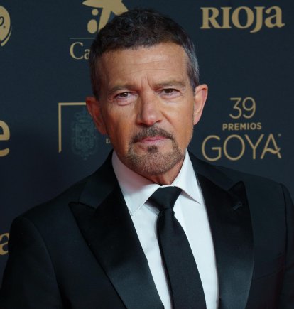 El actor malagueño Antonio Banderas en los premios Goya