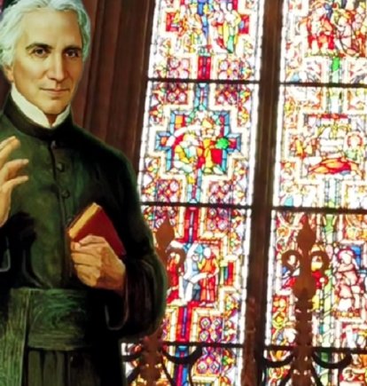 San Luigi Scrosoppi, oratoriano, fundador de las Hermanas de la Providencia y desde 2010 santo patrono del fútbol