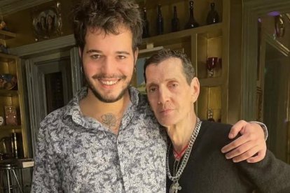 Juan López con el también converso Fabio McNamara.