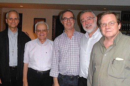 Prevost y Marcelino (a la derecha de la imagen).