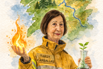Simpática caricatura de Tarsy