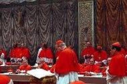 Escena del Cónclave de 2005