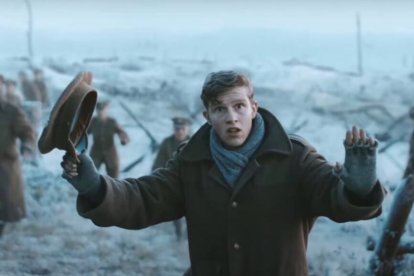 La escena del anuncio tuvo un fundamento real en la primera Navidad de la Primera Guerrra Mundial.