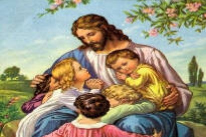Jesús con niños