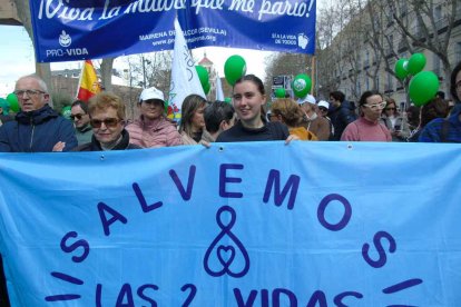 Marcha por la Vida 2025 en Madrid