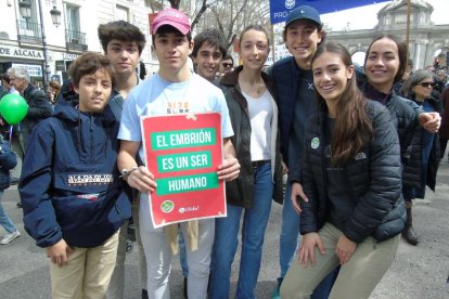 Marcha por la Vida 2025 en Madrid