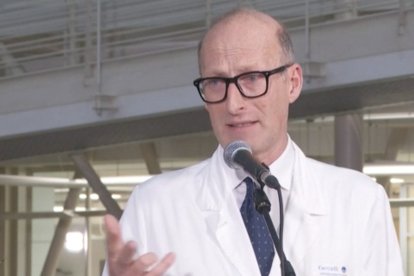 El médico Sergio Alfieri ha sido el encargado de la salud del Papa.