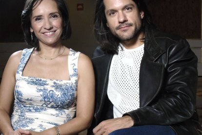 Vanessa Benavente y Shahar Isaac son María y Simón Pedro en The Chosen