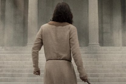 Jesús con el látigo en el Templo de Jerusalén, en la quinta temporada de The Chosen