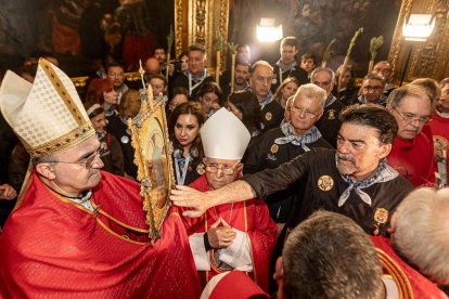 Una de las imágenes compartidas por el Obispo durante su romería de la Santa Faz, una de las más multitudinarias de la historia.