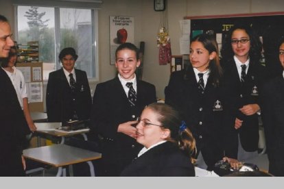 En el año 2000, Prevost visita la Universidad Villanova de nuevo, esta vez como provincial agustino