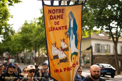 Los peregrinos a Chartres pudieron conocer y meditar en la vida y martirio del beato Francisco Castelló.