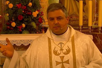 Javier Cervera, párroco de San Sebastián Mártir.